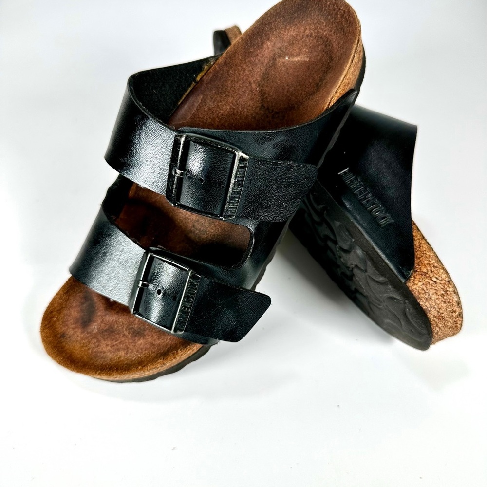 Birkenstock Arizona Birko-Flor Sandals Size 37 US 6.5 Made in Germany - Picture 13 of 14